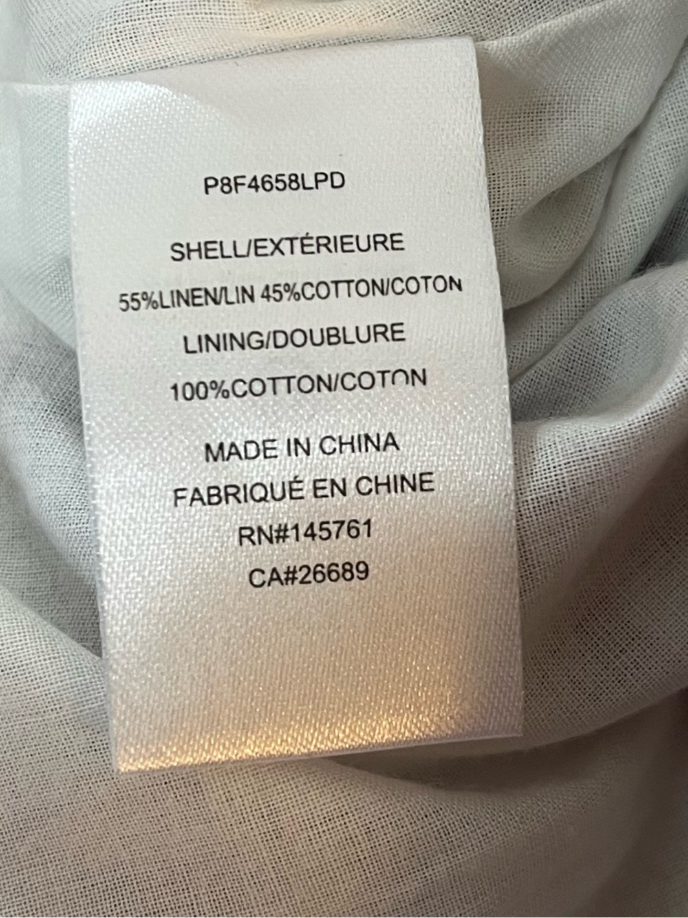 NWT Parker Linen-Cotton Plaid Hi-Low Ruffled Shirred Women’s Size 8 - Picture 7 of 12